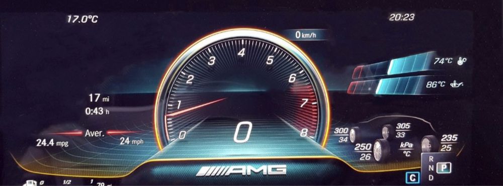 AMG меню мерцедес video in motion carplay