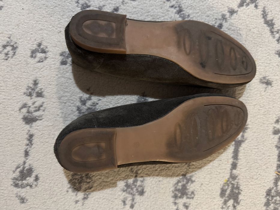 Balerini piele intoarsa Cadenzza Velur Tape 37