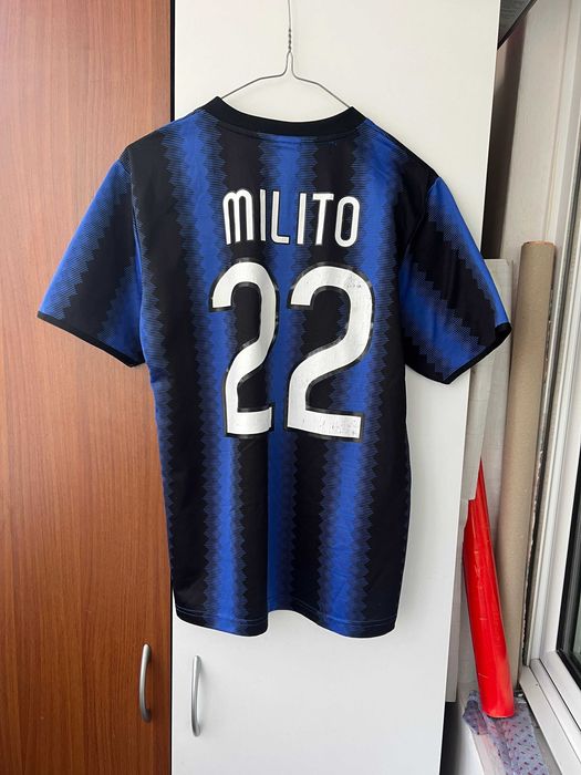 Tricou Inter Milano Milito de colectie