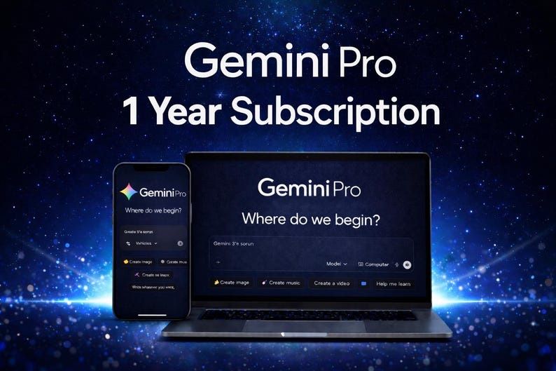 Google Gemini Advanced 12 Luni + 2TB Cloud