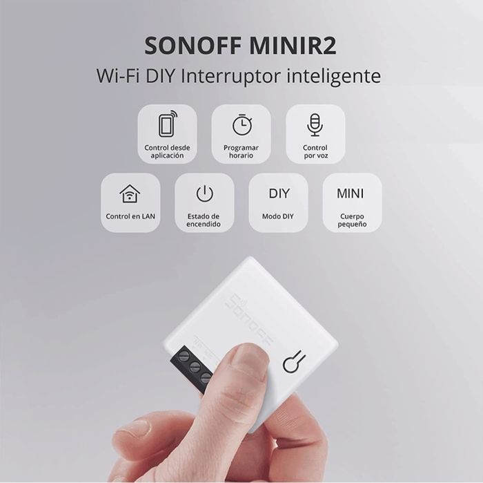 Întrerupător Sonoff mini Wifi, aplicație dedicată