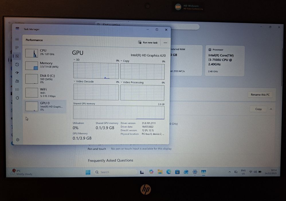 Laptop hp ProBook 430