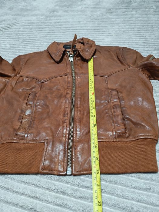 Superdry geaca piele Biker S-M