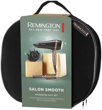 Нов Подаръчен комплект сешоар 2100W с дифузер и аксесоари Remington