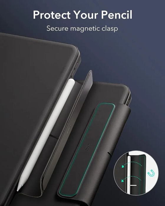ESR Калъф с клавиатура и тракпад за iPad Air 13" (2024-2026, M2/M3/M4)