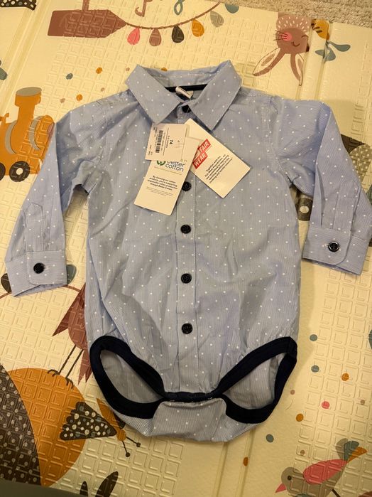 Боди риза за бебе от Германия Dopodopo размер 6-9 месеца