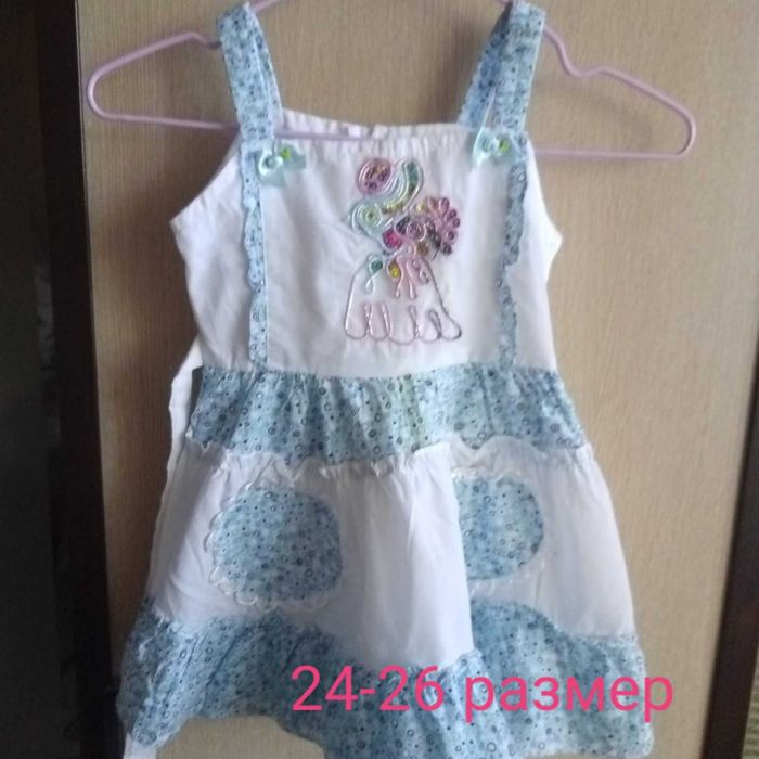 Платья в детский садик, размеры разные