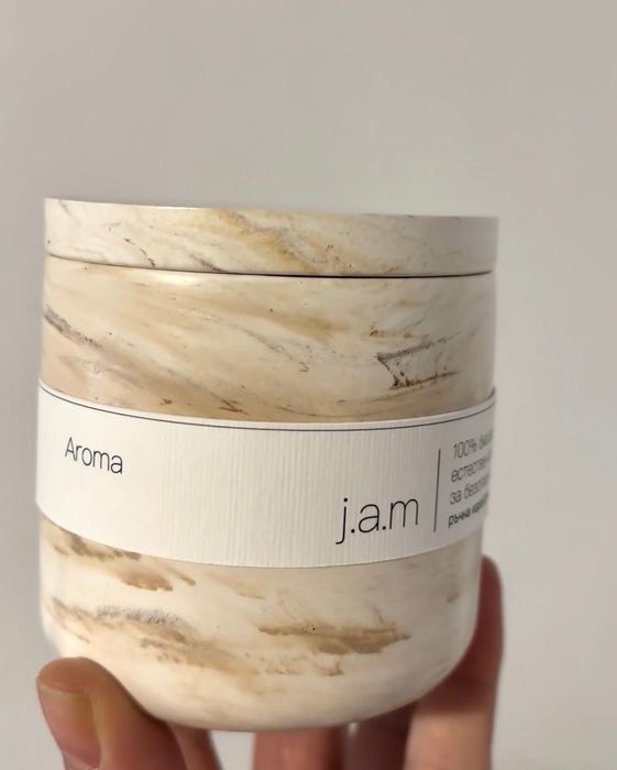 Ароматни соеви свещи. Дървен фитил