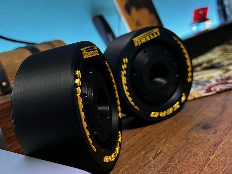 3D Printed 2026 F1 Pirelli Tyre