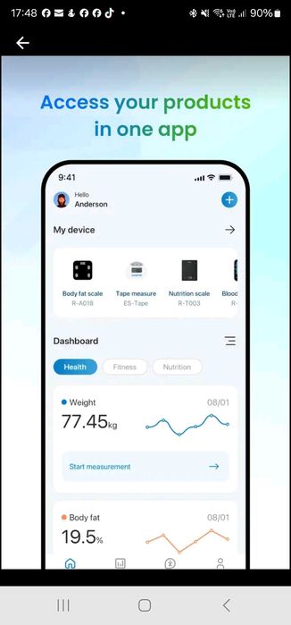 Cantar Electronic Renpho