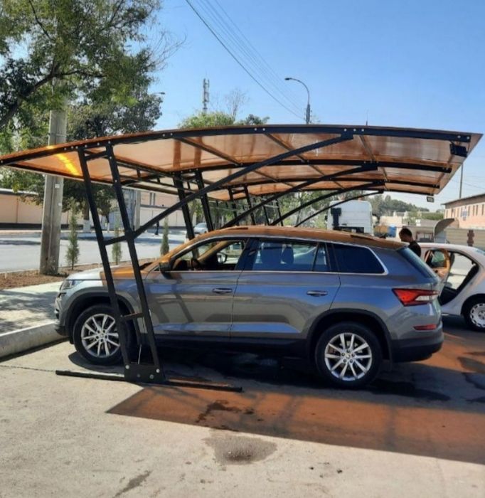 Навесы для автомобиля любой сложности,и по лутьшим ценам