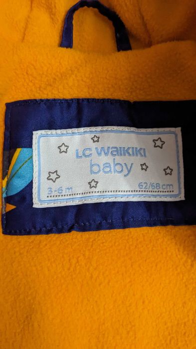 Демисезонный комбинезон 62-68