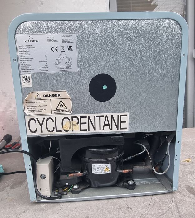 Мини хладилник с фризер Klarstein 37L