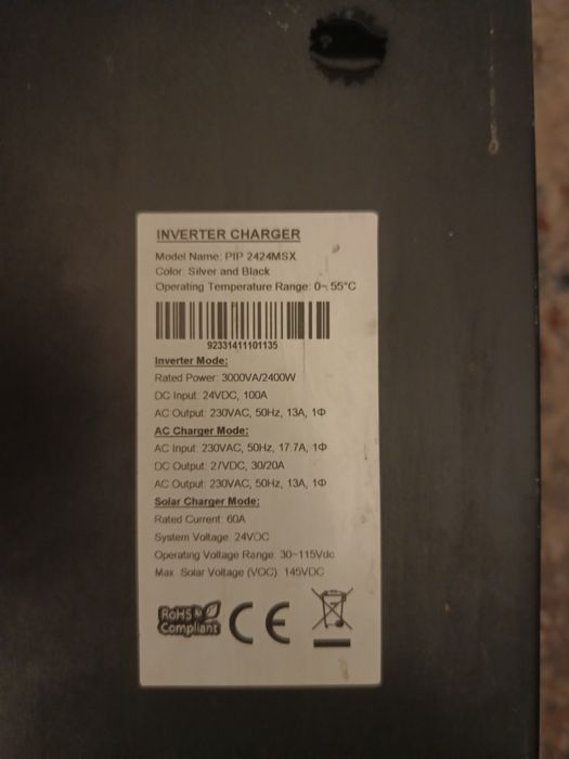 Inverter charger solar