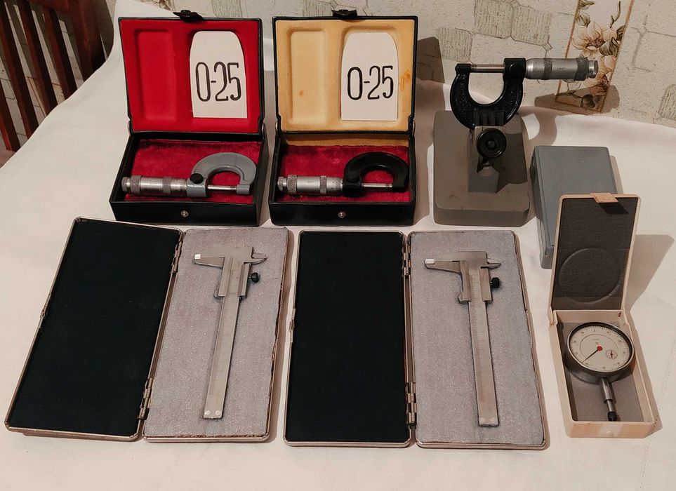 микрометр  штангенциркуль  индикатор