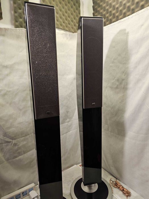 Sistem Audio Home Cinema JVC CA-DD8, Subwoofer Activ SP-PWDD8 120W, Boxe Turn SP-DD8F, HDMI