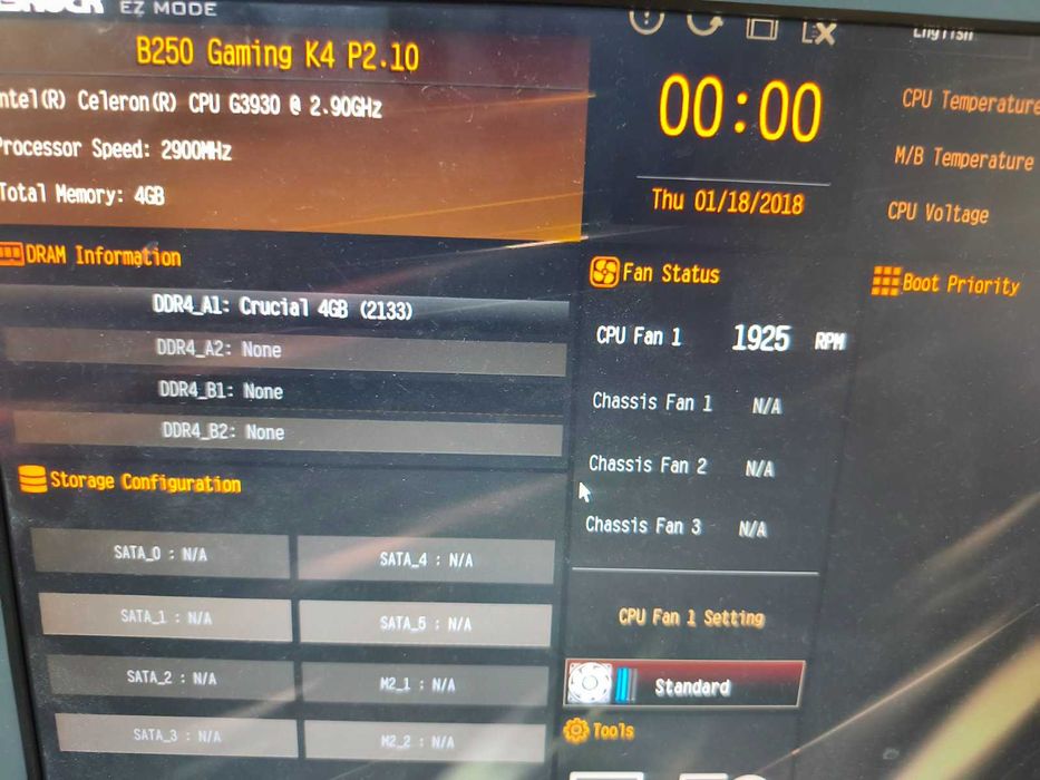 ВСИЧКО ЗА LGA 1151, компоненти + ASRock Fatal1ty B250 Gaming K4