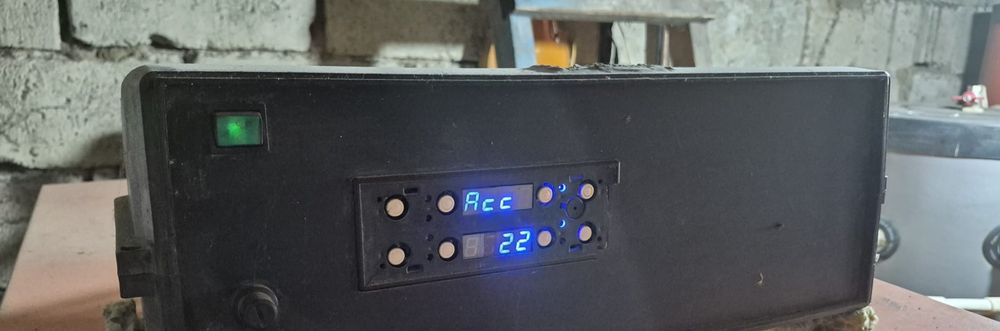 Panou de comandă și control centrală pe lemne Arca aspiro 43kw