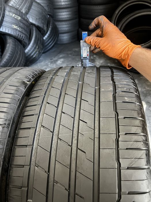 2 anvelope vara 295/35/21 , Hankook , DOT 2023 , 5.7 mm