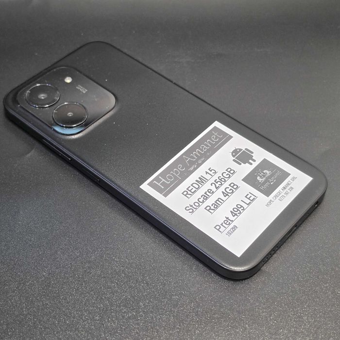 HOPE AMANET P8   Redmi 15  256 gb 4gb ram