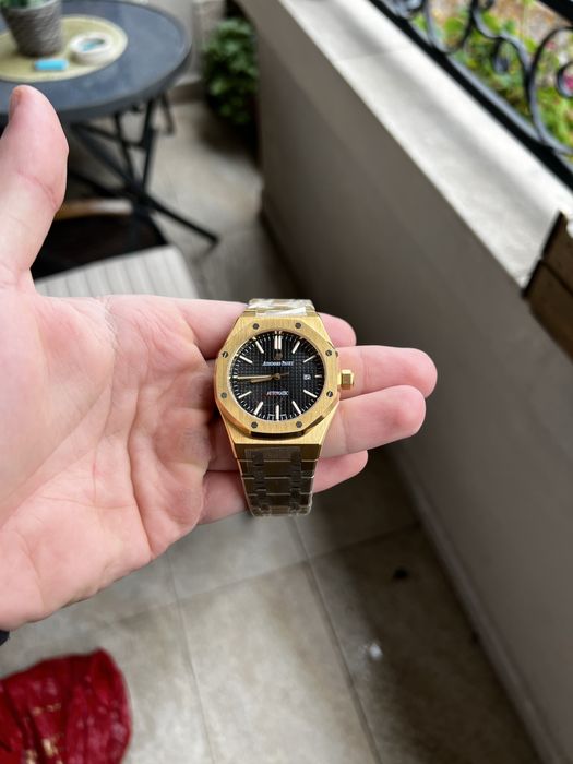 Audemars Piguet Royal Oak Rose Gold And Black 41 mm