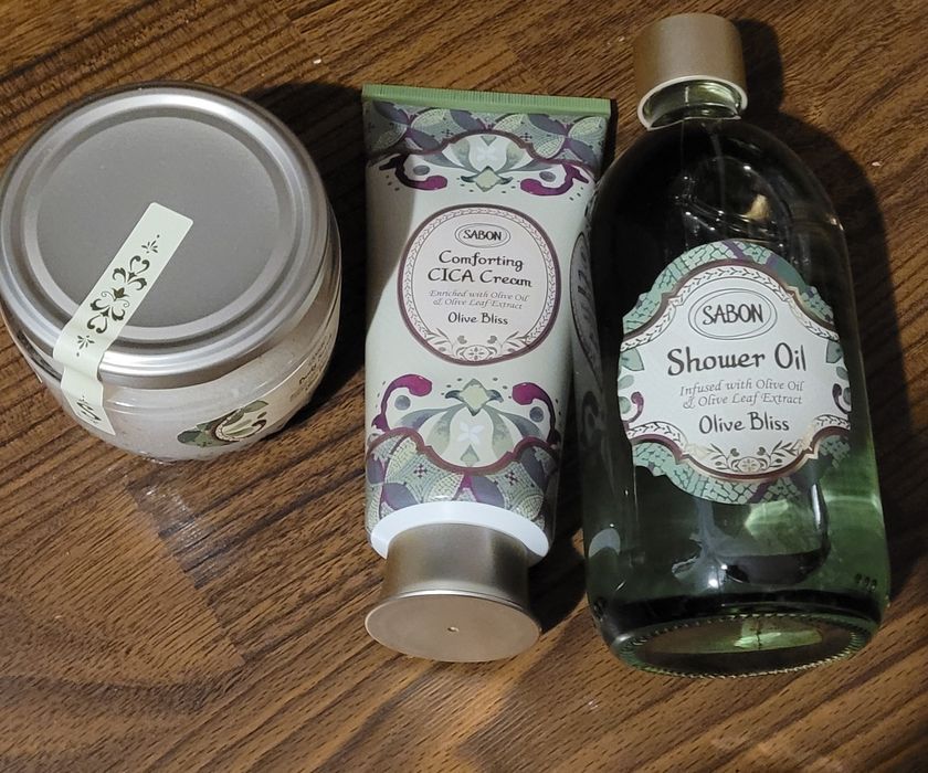 Set mare Sabon Olive Bliss ritual ingrijire corp