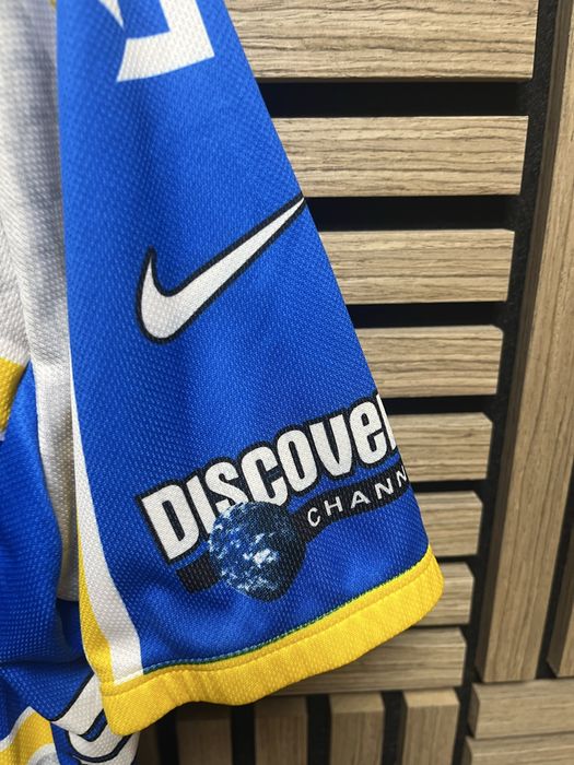 NIKE TREK Team - Lans Armostrong - Ланс Армстронг Made in ITALY -Вело джърси размер Л / Оригинал