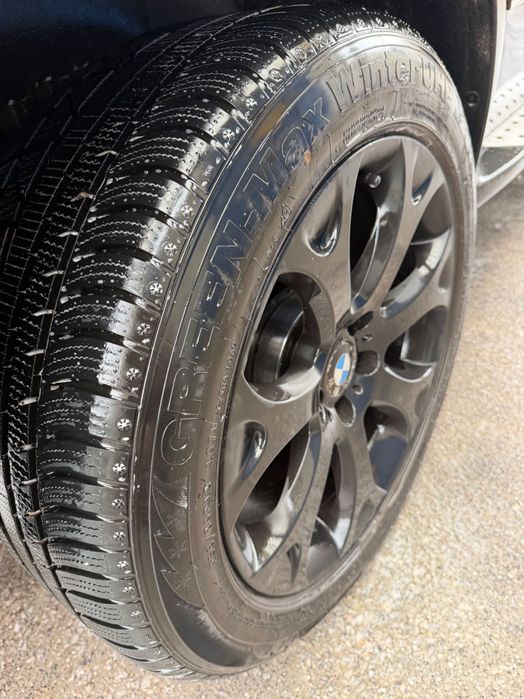 Джанти с зимни гуми за бмв е53