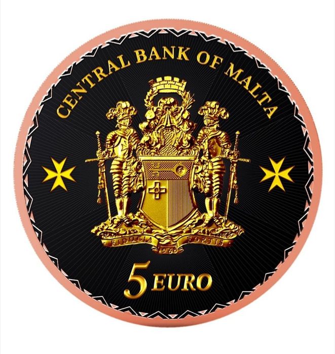 Лимитирана сребърна монета Малтийски кръст 2024