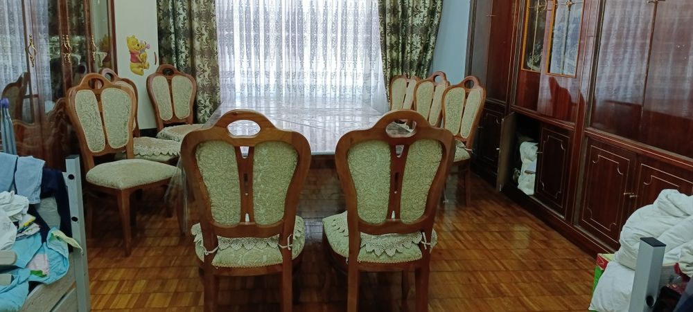 STOL STUL 10 kishilik