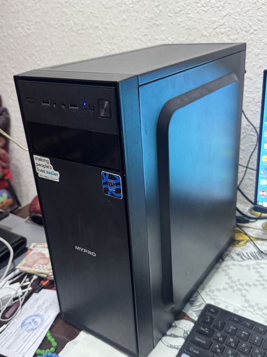 Комп,Монитор,клав+колонки