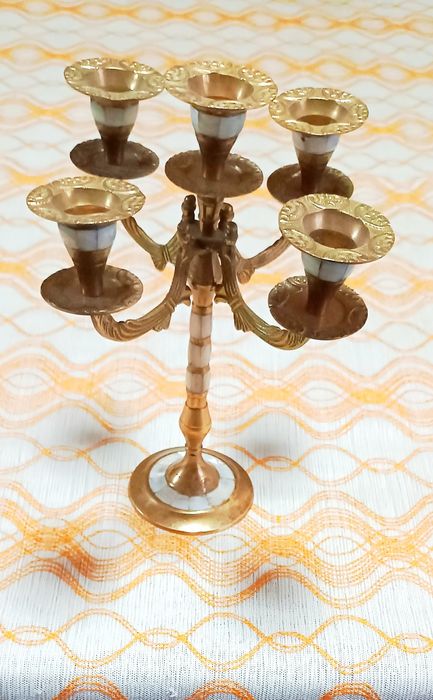 Подсвечник пятирожковый