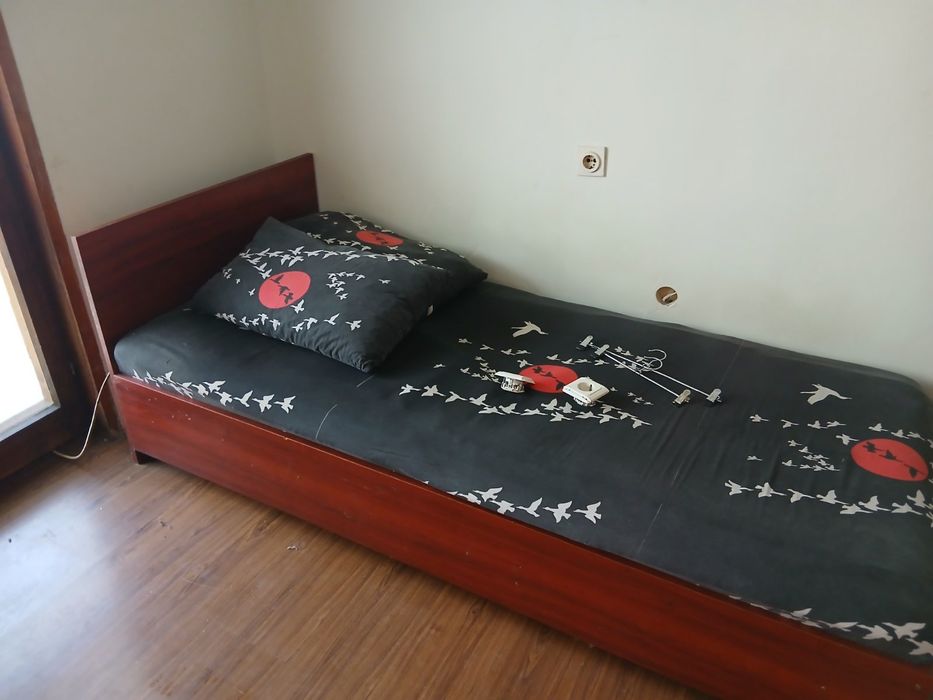 Две единични легла с матраци - Враца