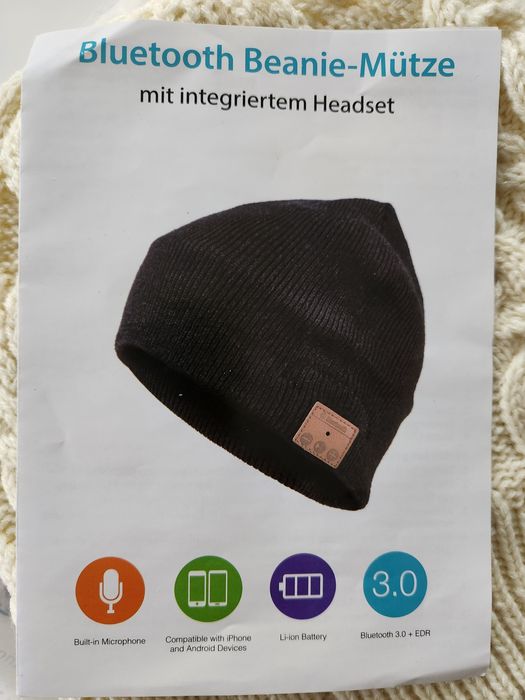 Caciula cu Bluetooth 3.0