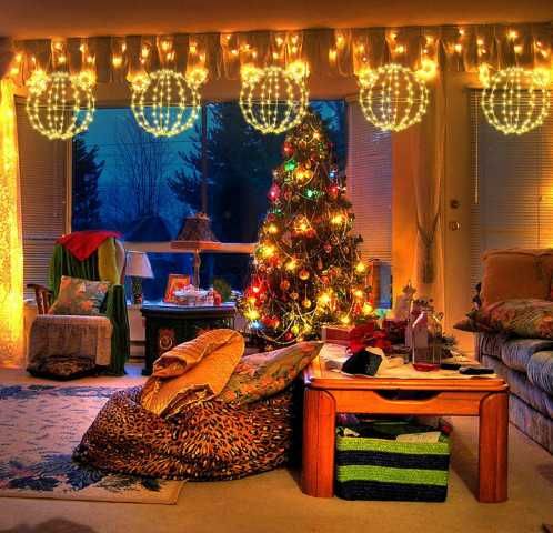 Украса LED светеща топка Joomer, светлинна декорация