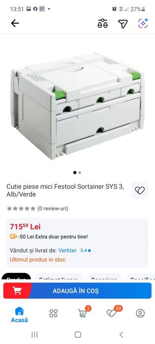 Cutie festool  .