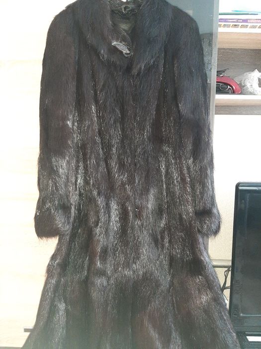 Шуба из меха нутрии