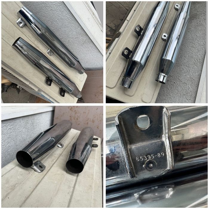 Части за Harley Davidson / ауспуси / облегалка / капак / предпазители