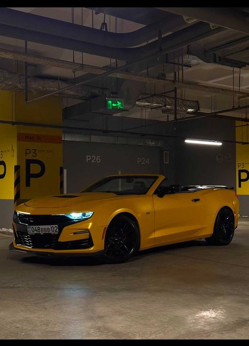 Кабриолет Camaro Cabrio 2023 в аренду | Алматы