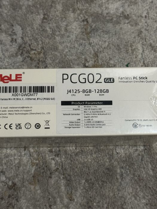 Mini pc stick mele pcg02 8/128gb windows SIGILAT