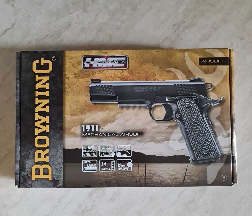 Pistol airsoft Browning 1911 HME metal slide