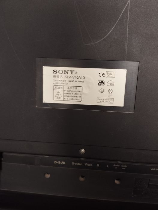 SONY KLV-40A10 Телевизор