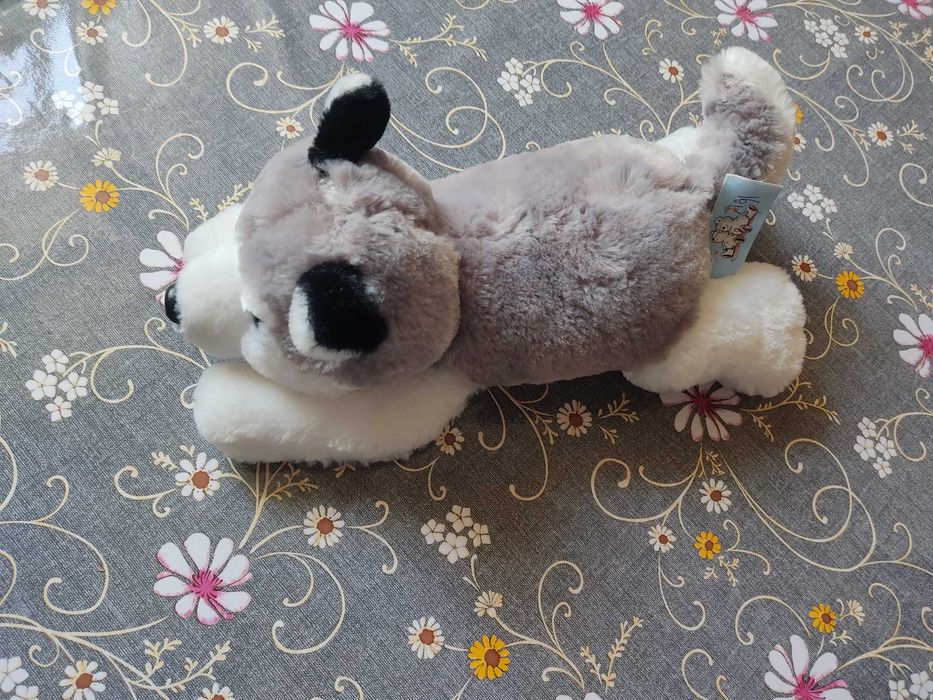 Милый щенок Хаски (мягкая игрушка)