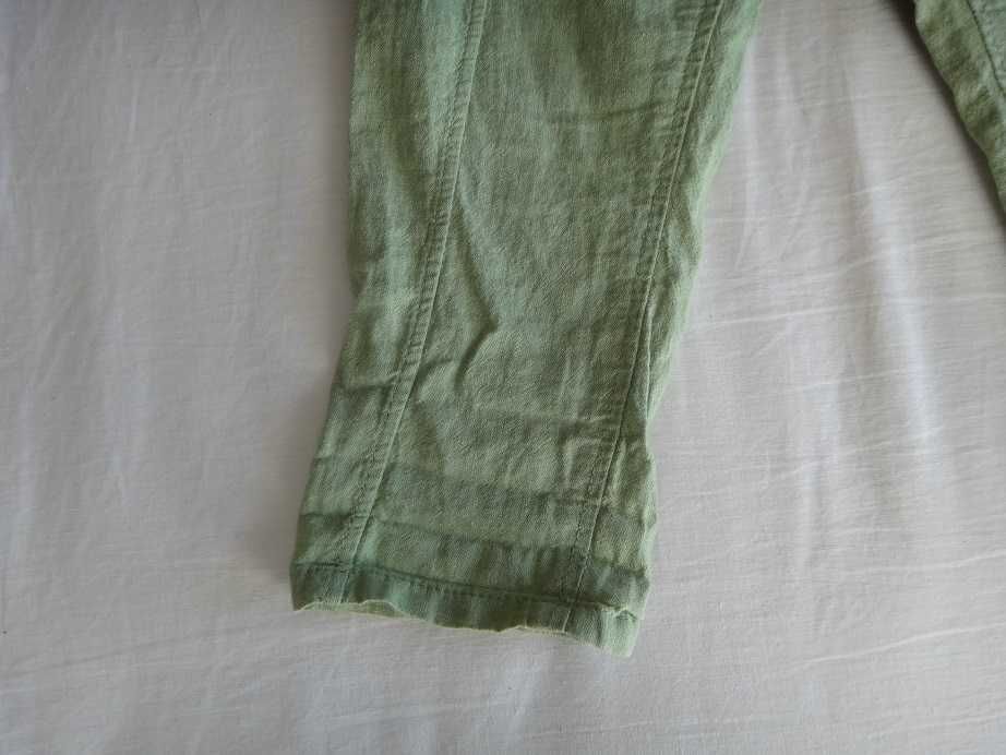 HM Бебешки/Детски зелен панталон от ленена смес, размер 92