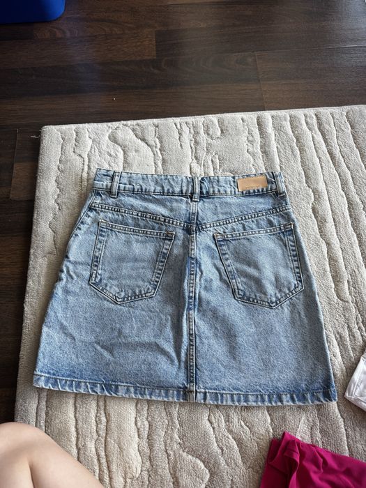 Mango denim skirt