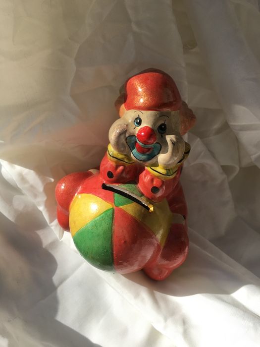 Керамична касичка Клоун