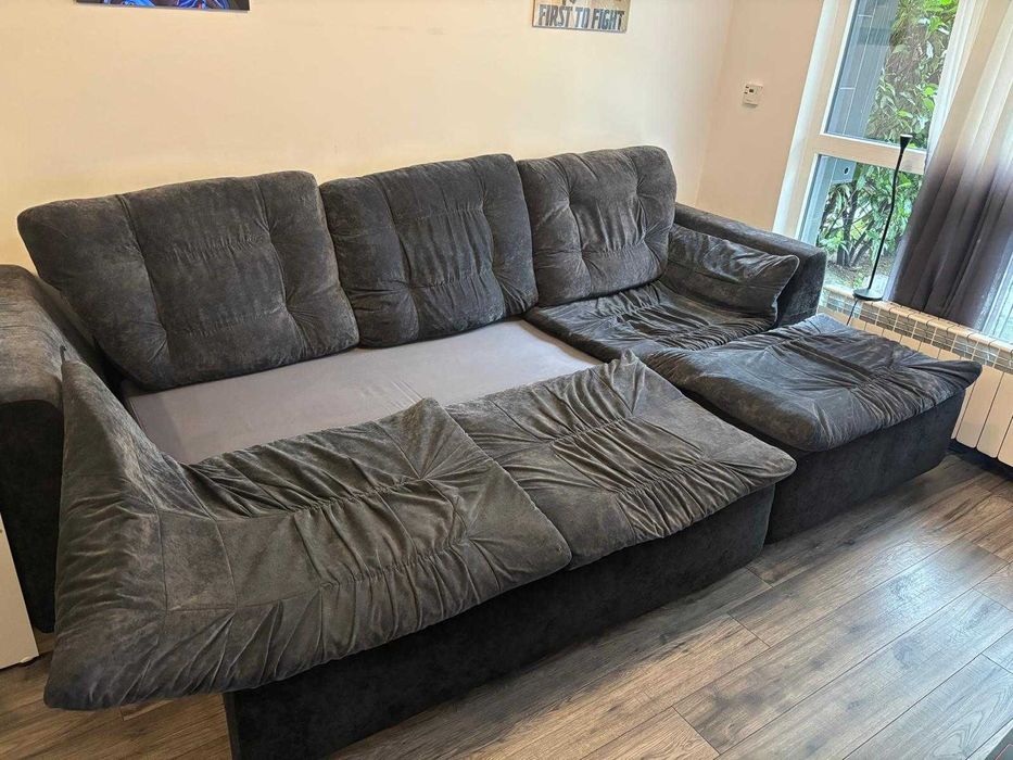 Продавам разтегателен диван