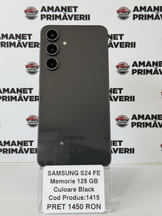 Samsung S24 FE 128 GB  Black