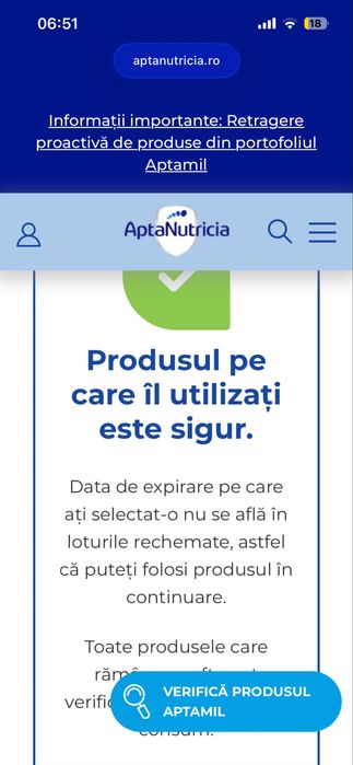 Aptamil pepti 1 uk 800grame