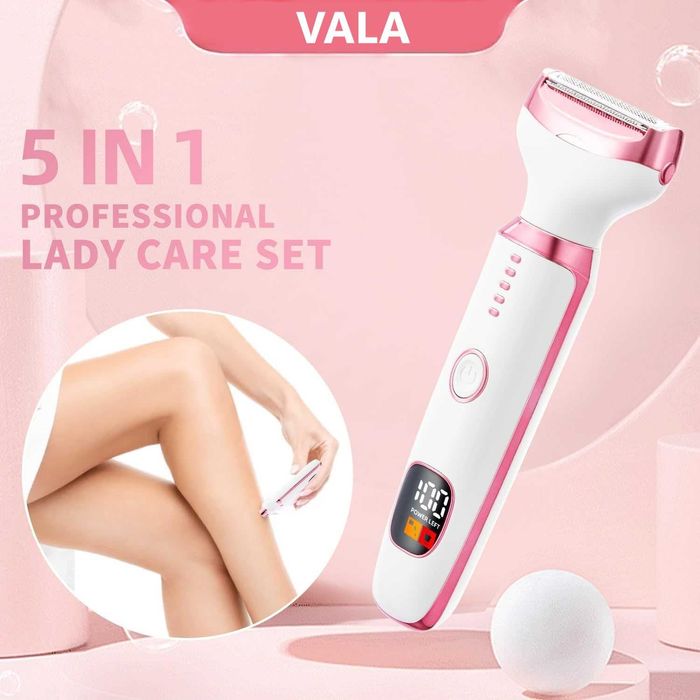 Epilator Electric Multifunctional 5 in 1 VALA® Women